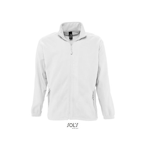 Forro polar hombre M - Blanco