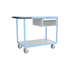 Servante établi équipée, 1 bloc 1 tiroir, 250 kg