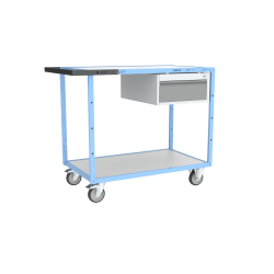 Servante établi équipée, 1 bloc 1 tiroir, 250 kg
