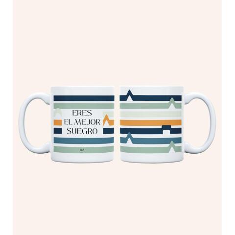 Taza "El mejor suegro" 350ml, cerámica
