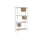 Estantería File Click Mini 4/360 blanco Simón Rack An 80 x Alt 160 x Fon 36 cm