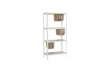 Estantería File Click Mini 4/360 blanco Simón Rack An 80 x Alt 160 x Fon 36 cm