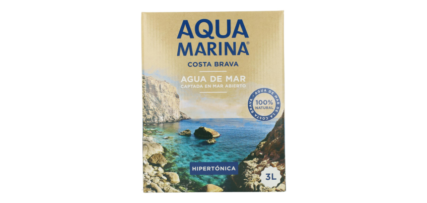 Agua de mar Aquamarina Costa Brava 3L