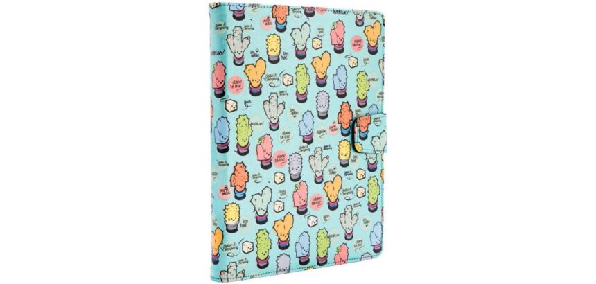 Funda Universal Rotatory 360º (9 - 10.4) Cactoos Green metal
