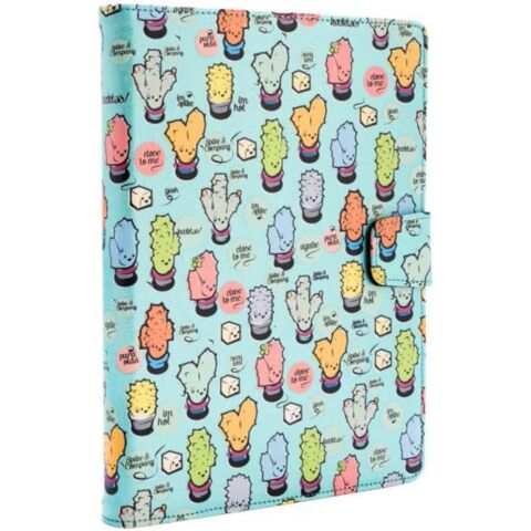 Funda Universal Rotatory 360º (9 - 10.4) Cactoos Green metal
