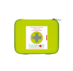 Trousse de secours  Véhicule 4/6 personnes en PU jaune