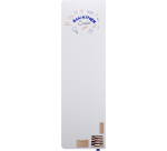 Tableau blanc émaillé XL WALL-UP 200x60cm - Coin gauche arrondi - Legamaster