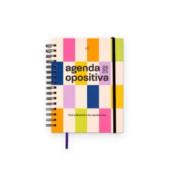 Agenda Escolar "Opositiva" Día página 2024-25
