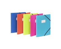 Protège-documents 20 pochettes - 40 vues - A4 - polypropylène - FEEL'EASY VIQUEL - Coloris assortis