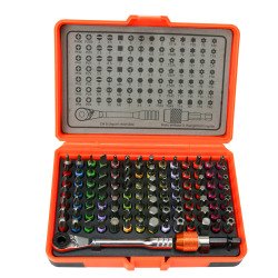 Coffret tournevis porte embout cliquet + embouts (46 pièces)