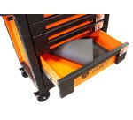 Servante d’atelier 6 tiroirs Fischer Darex – Charge 700 kg – Plan de travail renforcé