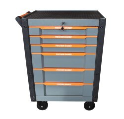 Servante d’atelier Fischer Darex 7 tiroirs – Plateau Acier renforcé – Charge 900 kg