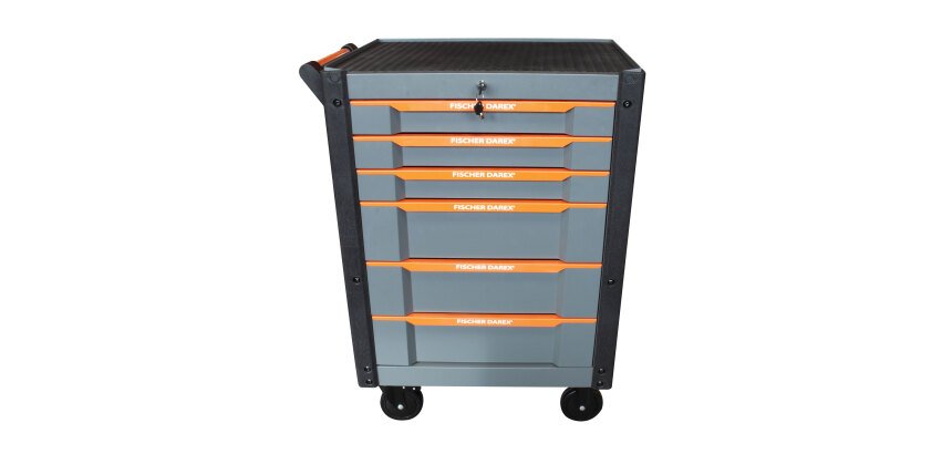 Servante d’atelier Fischer Darex 7 tiroirs – Plateau Acier renforcé – Charge 900 kg
