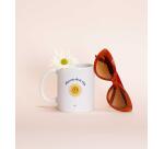 Taza "Placeres de la vida" 350ml, cerámica 
