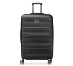 Delsey Air Armour - Valise extensible  4 doubles roues 77 cm noir