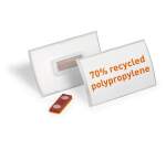 Porte-badge CLICK FOLD avec aimant 54x90 mm - Boîte de 10