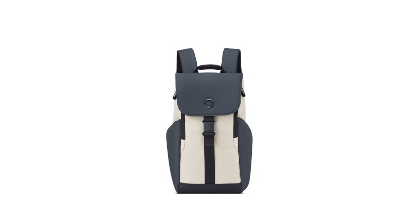 Delsey Securflap - Sac à dos pour ordinateur portable 15" bleu sable
