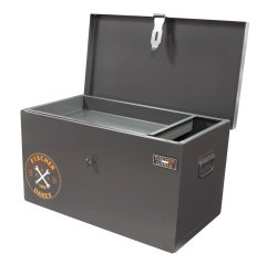 Coffre de chantier acier Fischer Darex 67 x 35 x 35 cm
