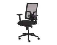 Silla Operativa de Oficina Ergonómica Fellowes Eleganza - Negro