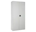 Armario escobero monoblock-montado Simon Locker 180x80x40 2/3 gris