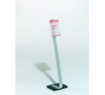 Support d'information sur pied CRYSTAL SIGN® STAND A4