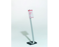 Support d'information sur pied CRYSTAL SIGN® STAND A4