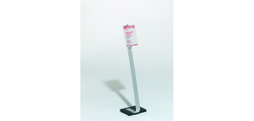Support d'information sur pied CRYSTAL SIGN® STAND A4