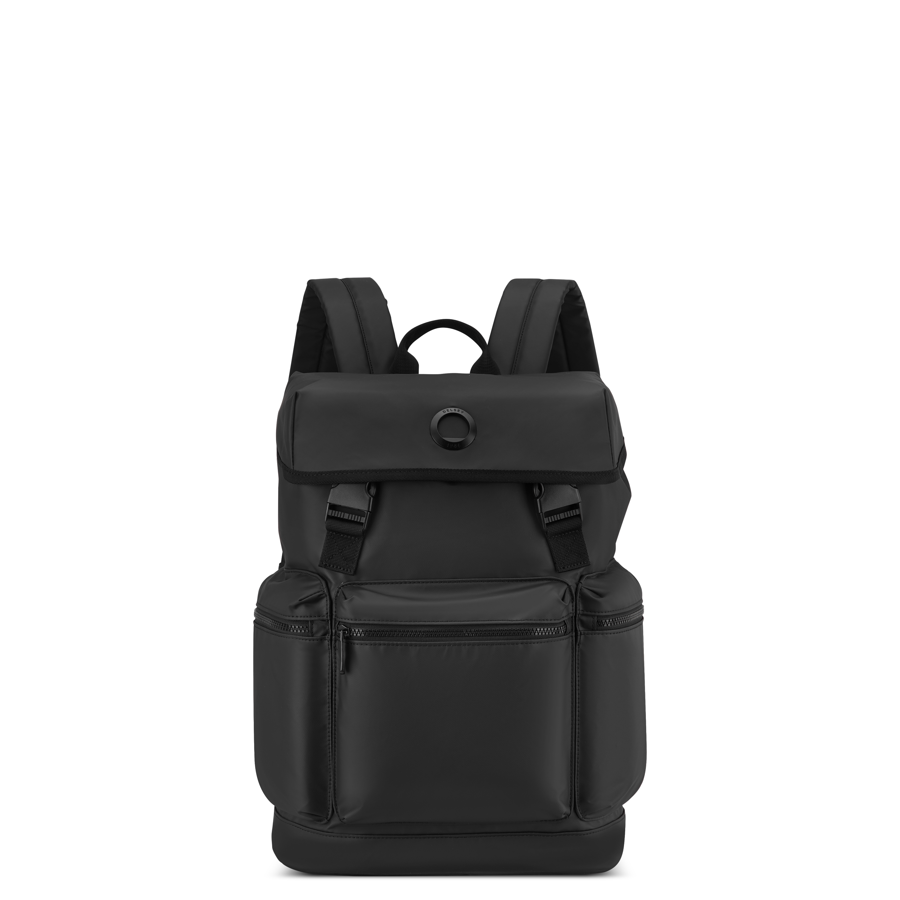 Delsey Element 2.0 - Sac à dos noir pour ordinateur portable 15.6''