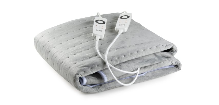 DOMO DO642ED elektrische Heizdecke - weicher Fleece - 2P
