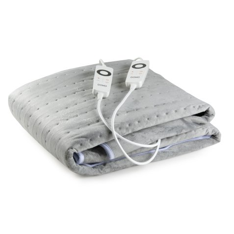DOMO DO642ED plaid electrique chaufant - soft fleece - 2P