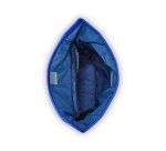 Delsey Turenne - Sac à dos mini roll top bleu électrique