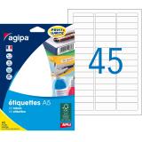 Etiquette universelle, 12,8 x 38 mm, blanc