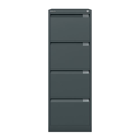 Archivador monoblock-montado Premiun BSd Bisley 4 cajones folio 62cm - Negro - Negro