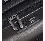 Air Armour Valise cabine Slim 4 doubles roues  55 cm noir