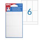 Etiquette multi-usage, 25 x 50 mm, blanc