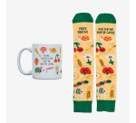 Kit Taza + Calcetines "Profe, gracias por hacerme sentir capaz" 36-41