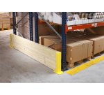 Protège rack pour support madrier - Extrémité