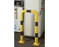 Barrières de protection droite HT 120  x L60 cm - Long. hors tout 69 cm Tube Ø 89 x 3,2 mm d'épaisseur