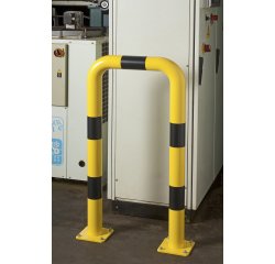 Barrières de protection droite HT 120  x L60 cm - Long. hors tout 69 cm Tube Ø 89 x 3,2 mm d'épaisseur