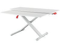 Convertidor de escritorio con bandeja para teclado Leitz Ergo Cosy, gris
