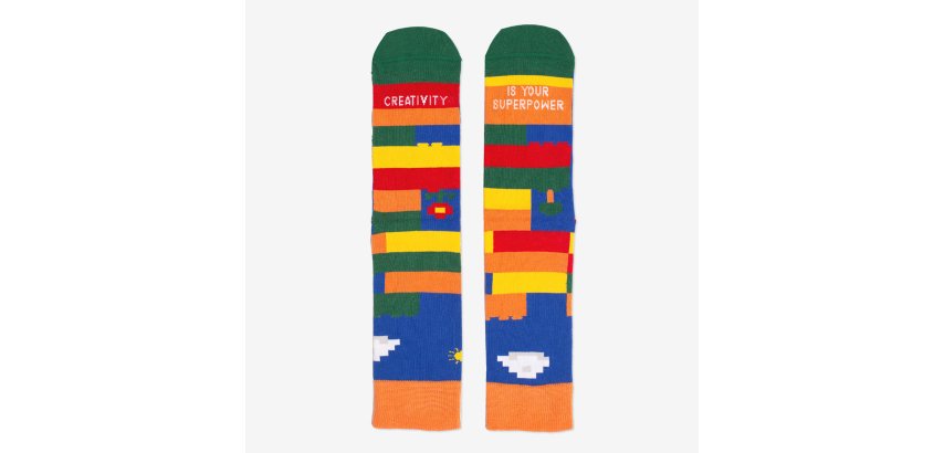Calcetines "Creativity is my superpower" talla 42-46