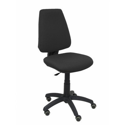 Elche CP ruedas parquet tapizado - Negro