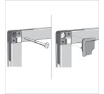 Tablero de anuncios de fieltro Nobo Essence de 600x450 mm