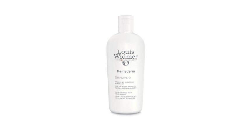 Shampooing sans parfum Remederm Louis Widmer - Flacon de 150 ml