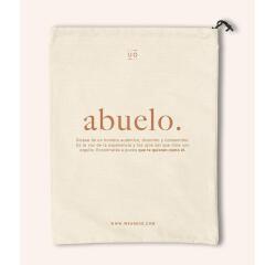 Bolsa Tela Regalo "Abuelo definición" NEW
