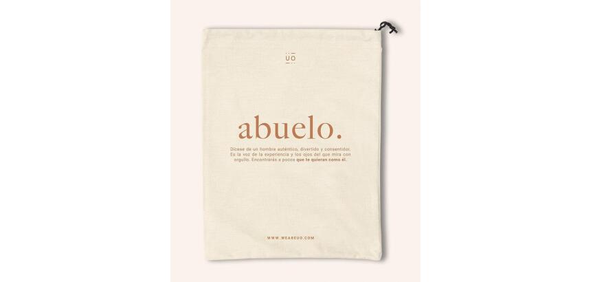 Bolsa Tela Regalo "Abuelo definición" NEW
