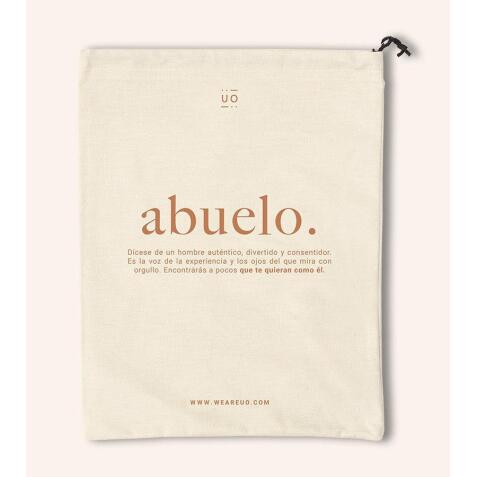 Bolsa Tela Regalo "Abuelo definición" NEW
