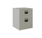 Cajonera móvil monoblock-montada PFAM1S1F Bisley 1 cajón personal y 1 cajón archivo