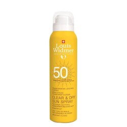 WIDMER Sun Clear & Dry 50 Sans Parfum - Spray 200 ml