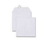 Boîte de 500 enveloppes carrées blanches 170x170 120 g/m²